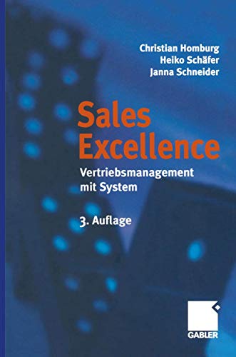 Imagen de archivo de Sales Excellence a la venta por Remagener Bcherkrippe