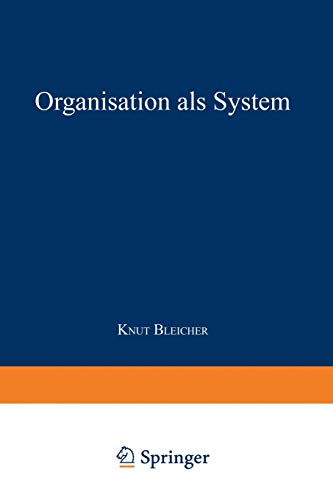 9783409319126: Organisation Als System
