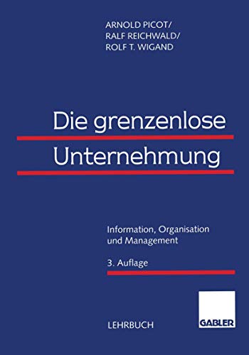 9783409322140: Die grenzenlose Unternehmung. Information, Organisation und Management.