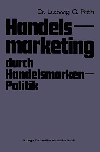 Stock image for Handelsmarketing durch Handelsmarken-Politik for sale by medimops