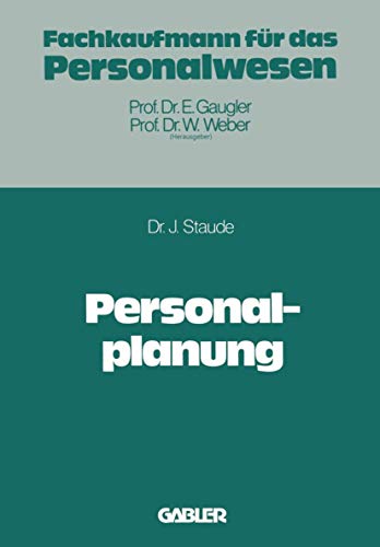 Beispielbild fr Personalplanung (German Edition) zum Verkauf von Lucky's Textbooks