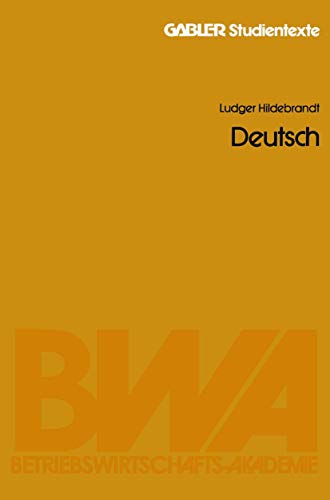 Beispielbild fr Deutsch (German Edition) zum Verkauf von Lucky's Textbooks