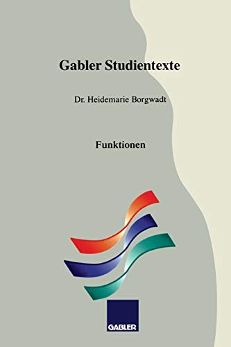 9783409921978: Funktionen (Gabler-Studientexte)