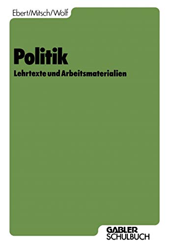 Stock image for Politik : Lehrtexte und Arbeitsmaterialien for sale by Chiron Media