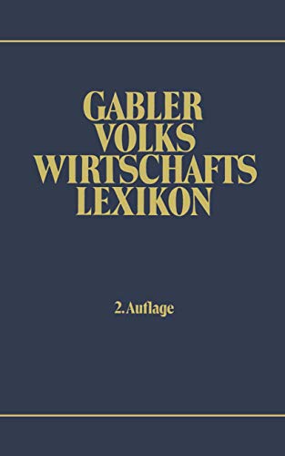 Beispielbild fr Gabler Volkswirtschafts Lexikon zum Verkauf von Ammareal