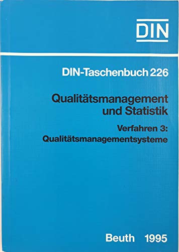 Stock image for Qualittsmanagement und Statistik - Verfahren 3: Qualittsmanagementsysteme for sale by Der Ziegelbrenner - Medienversand