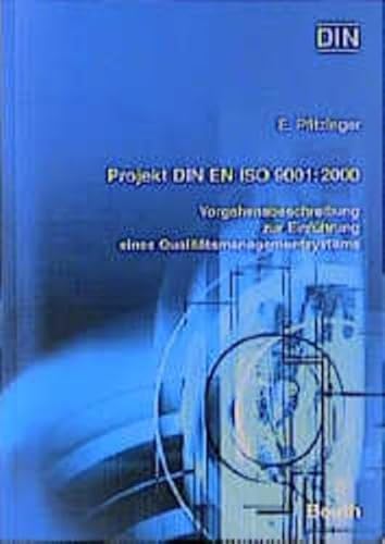 Imagen de archivo de Projekt DIN EN ISO 9001:2000 a la venta por medimops