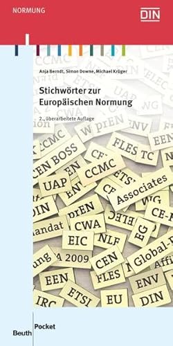 Stock image for Stichwrter zur Europischen Normung for sale by medimops