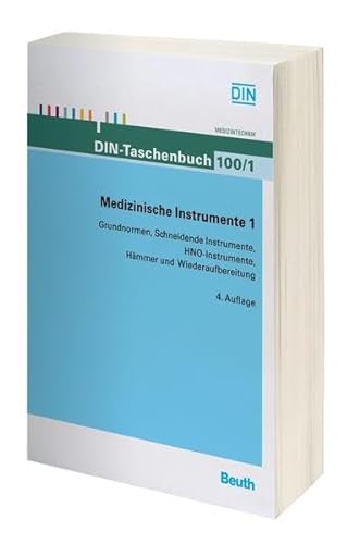 9783410207467: Medizinische Instrumente 1: Grundnormen, Schneidende Instrumente, HNO-Instrumente, Hmmer und Wiederaufbereitung