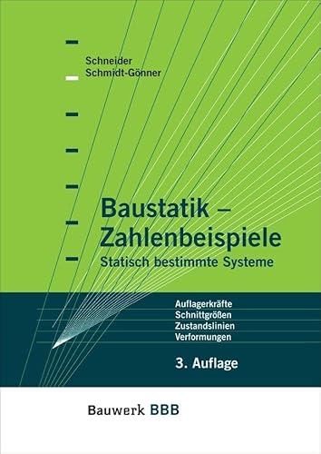 Beispielbild fr Baustatik - Zahlenbeispiele zum Verkauf von Blackwell's