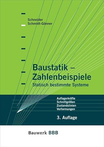 Stock image for Baustatik - Zahlenbeispiele for sale by GreatBookPrices
