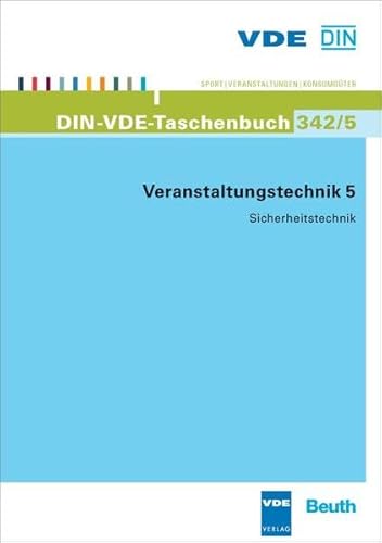 Beispielbild fr Veranstaltungstechnik 5 Sicherheitstechnik zum Verkauf von Buchpark