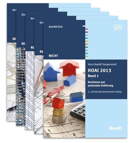 9783410240495: HOAI 2013: Paket mit allen fnf Bnden