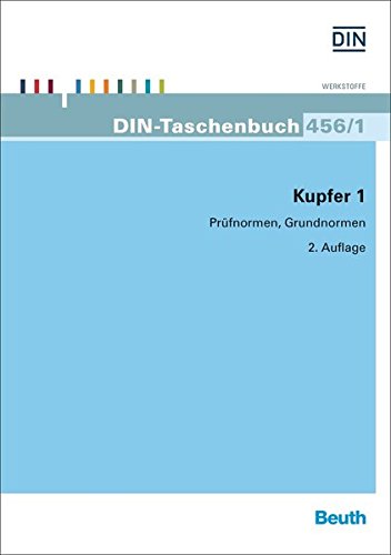 Stock image for Kupfer 1 Prfnormen, Grundnormen for sale by Buchpark