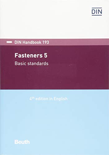 Fasteners 5: Basic standards (DIN_Handbook) - Unknown Author