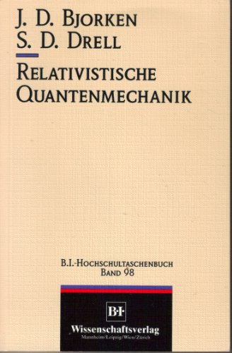 Beispielbild fr Relativistische Quantenmechanik zum Verkauf von medimops