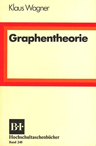 Graphentheorie (9783411002481) by Wagner, Klaus