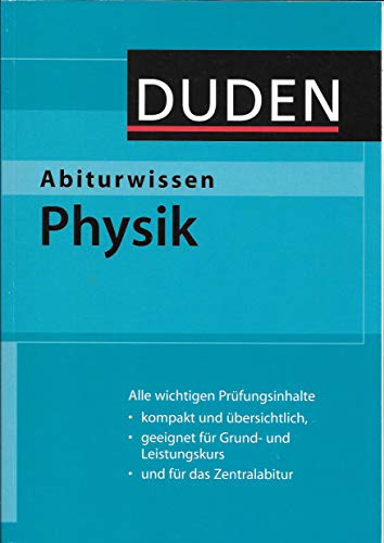 Imagen de archivo de Abiturwissen Physik a la venta por Versandantiquariat Felix Mcke