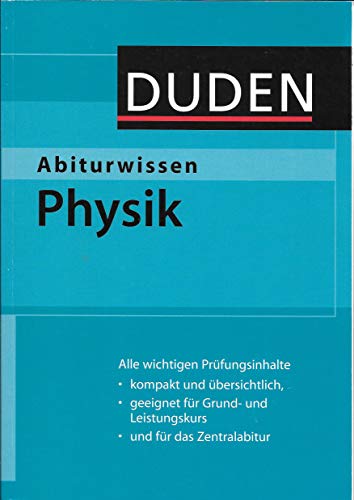 Stock image for Abiturwissen Physik for sale by Versandantiquariat Felix Mcke