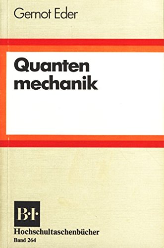 Beispielbild fr Quantenmechanik, 1. zum Verkauf von medimops