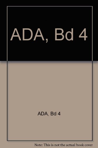 Beispielbild fr ADA - Programmiersprachen im Griff zum Verkauf von Martin Preu / Akademische Buchhandlung Woetzel