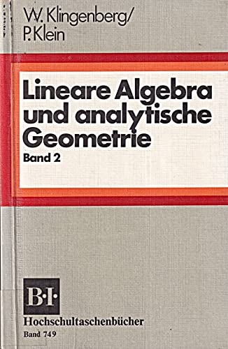 9783411007493: Lineare Algebra Und Analytische Geometrie 2