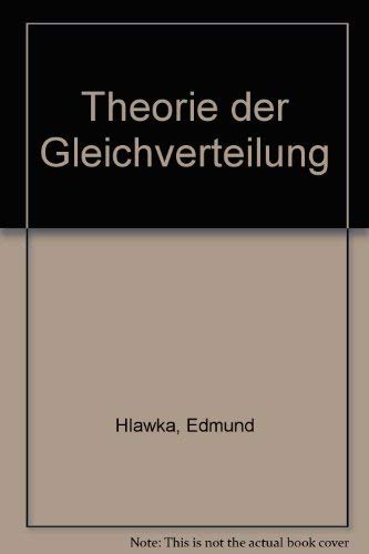 9783411015658: Theorie der Gleichverteilung