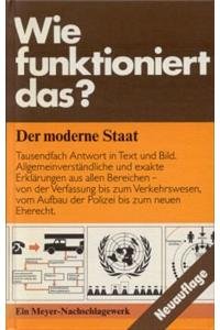 Stock image for Der moderne Staat (Wie funktioniert das?) for sale by Buchpark