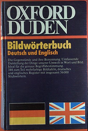 9783411017652: The Oxford-Duden Pictorial German-English Dictionary