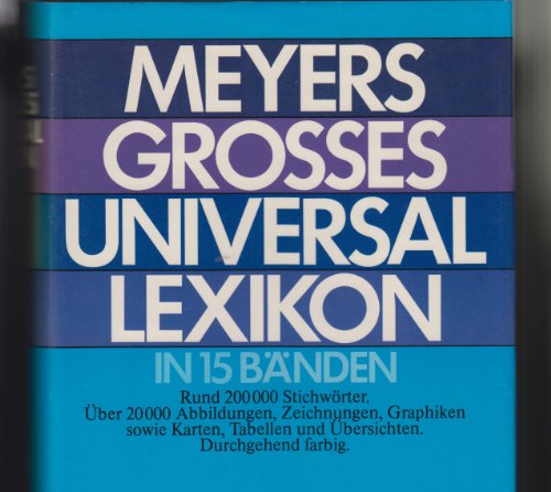 9783411018536: Meyers Grosses Universallexikon: Sh - Sz