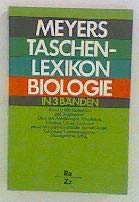 9783411019939: Meyers Taschenlexikon Biologie, Bd. 3: Re - Z