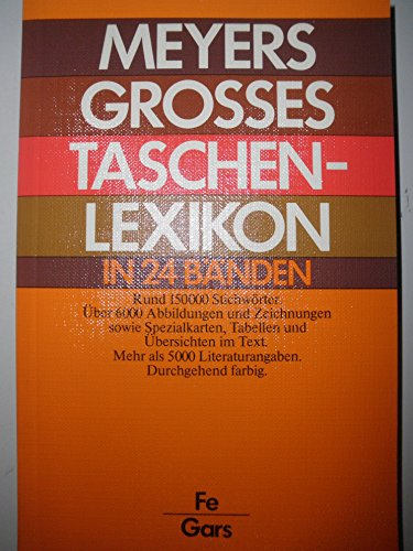 Stock image for Meyers grosses Taschenlexikon in 24 Bänden, Bd. 07, FE-GARS for sale by Buchpark