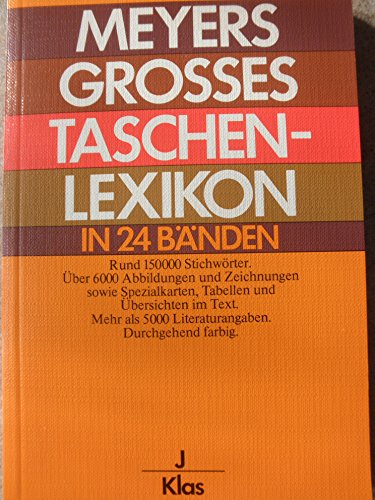 Meyers grosses Taschenlexikon in 24 Bänden, Bd. 11, J-KLAS - Werner Digel, Gerhard Kwiatkowski