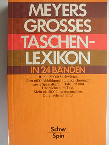 Beispielbild fr Meyers grosses Taschenlexikon in 24 Bnden, Bd. 20, SCHW-SPIN zum Verkauf von Ammareal