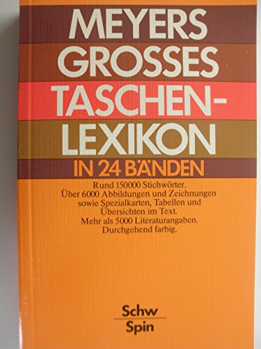 9783411021208: Meyers grosses Taschenlexikon in 24 Bnden, Bd. 20, SCHW-SPIN