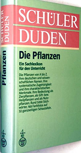 9783411022236: (Duden) Schlerduden, Die Pflanzen