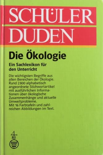 (Duden) Schülerduden, Die Ökologie