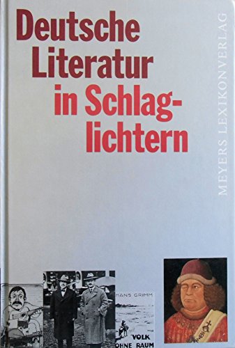 Beispielbild für Deutsche Literatur in Schlaglichtern zum Verkauf von medimops