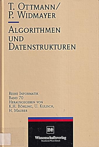 Beispielbild fr Algorithmen und Datenstrukturen (Informatik) zum Verkauf von Gerald Wollermann