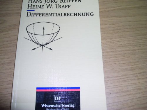 Beispielbild fr Differentialrechnung zum Verkauf von Martin Preu / Akademische Buchhandlung Woetzel