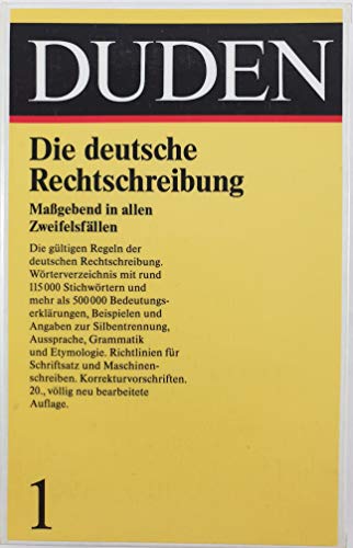 Beispielbild fr Duden: Rechtschreibung der Deutschen Sprache (German Edition) zum Verkauf von BooksRun