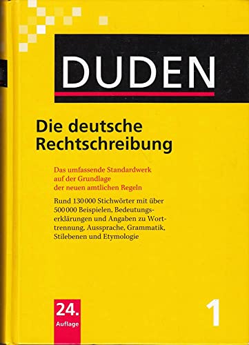 9783411040148: Die Deutsche Rechtschreibung (German Edition)