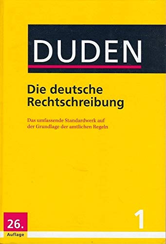 Beispielbild fr Der Duden in 12 Banden: 1 - Die deutsche Rechtschreibung zum Verkauf von AwesomeBooks