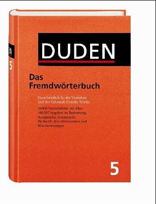 Stock image for Duden Band 5. Duden Fremdwrterbuch for sale by Bernhard Kiewel Rare Books