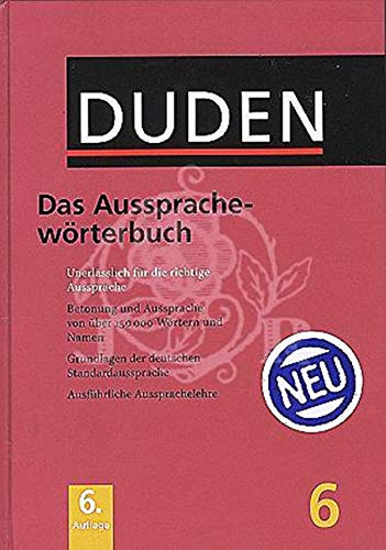 Stock image for Ausspracheworterbuch (Duden Series Volume 10)) (German Edition) for sale by Jenson Books Inc