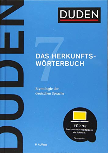 Beispielbild fr Das Herkunftswrterbuch: Etymologie der deutschen Sprache (Duden - Deutsche Sprache in 12 Bnden) zum Verkauf von medimops