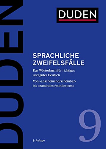 Beispielbild fr Sprachliche Zweifelsflle -Language: german zum Verkauf von GreatBookPrices