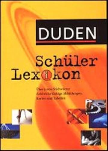 Beispielbild fr Duden - Schler Lexikon zum Verkauf von 3 Mile Island