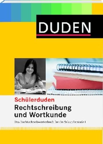 Beispielbild fr Duden. Schlerduden. Rechtschreibung und Wortkunde: Das Rechtschreibwrterbuch fr die Sekundarstufe I zum Verkauf von medimops