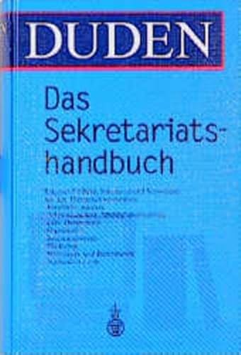 Beispielbild fr Duden Das Sekretariatshandbuch zum Verkauf von medimops